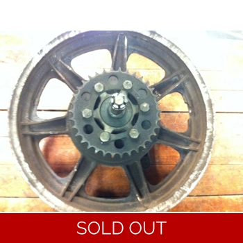 1981 Yamaha XS650 Rear Mag Wheel